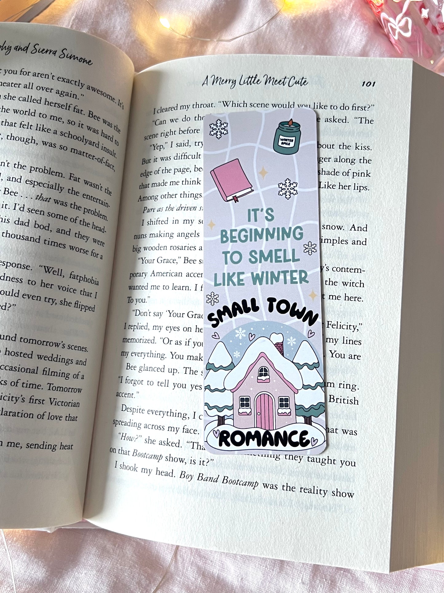 Small Town Romance Bookmark