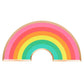rainbow paper plate