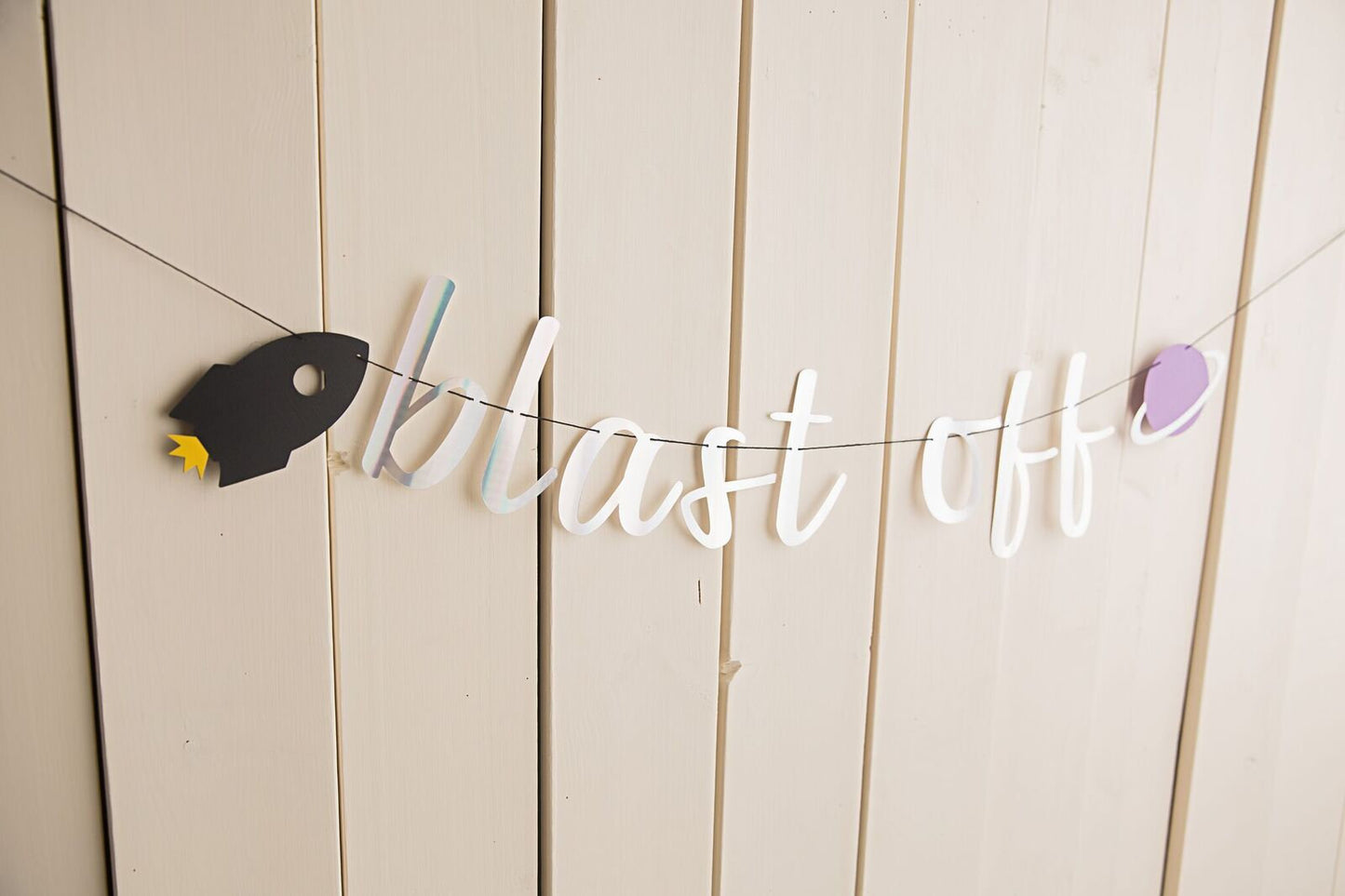 Blast off Banner - glitterpaperscissors