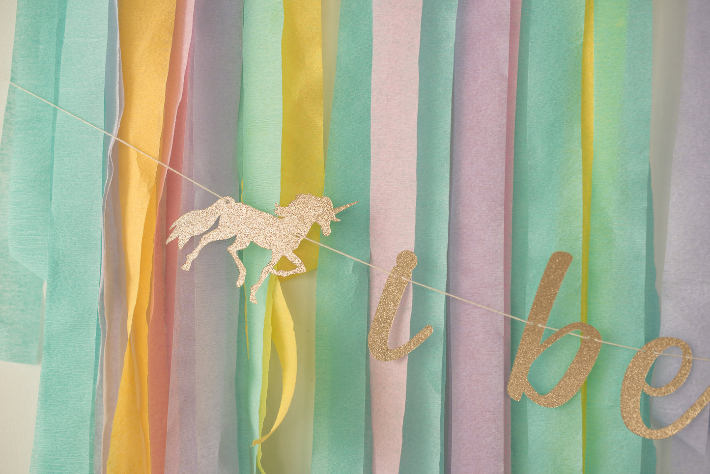 I Believe In Unicorn Banner - glitterpaperscissors