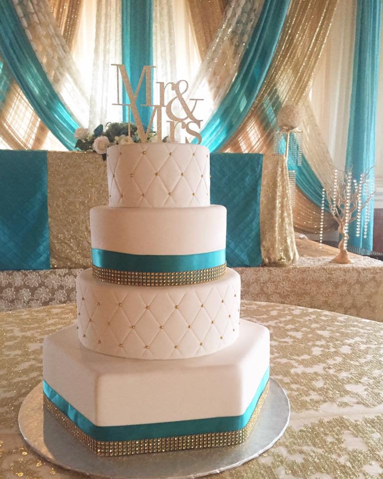 Mr & Mrs Wedding Cake Topper - glitterpaperscissors