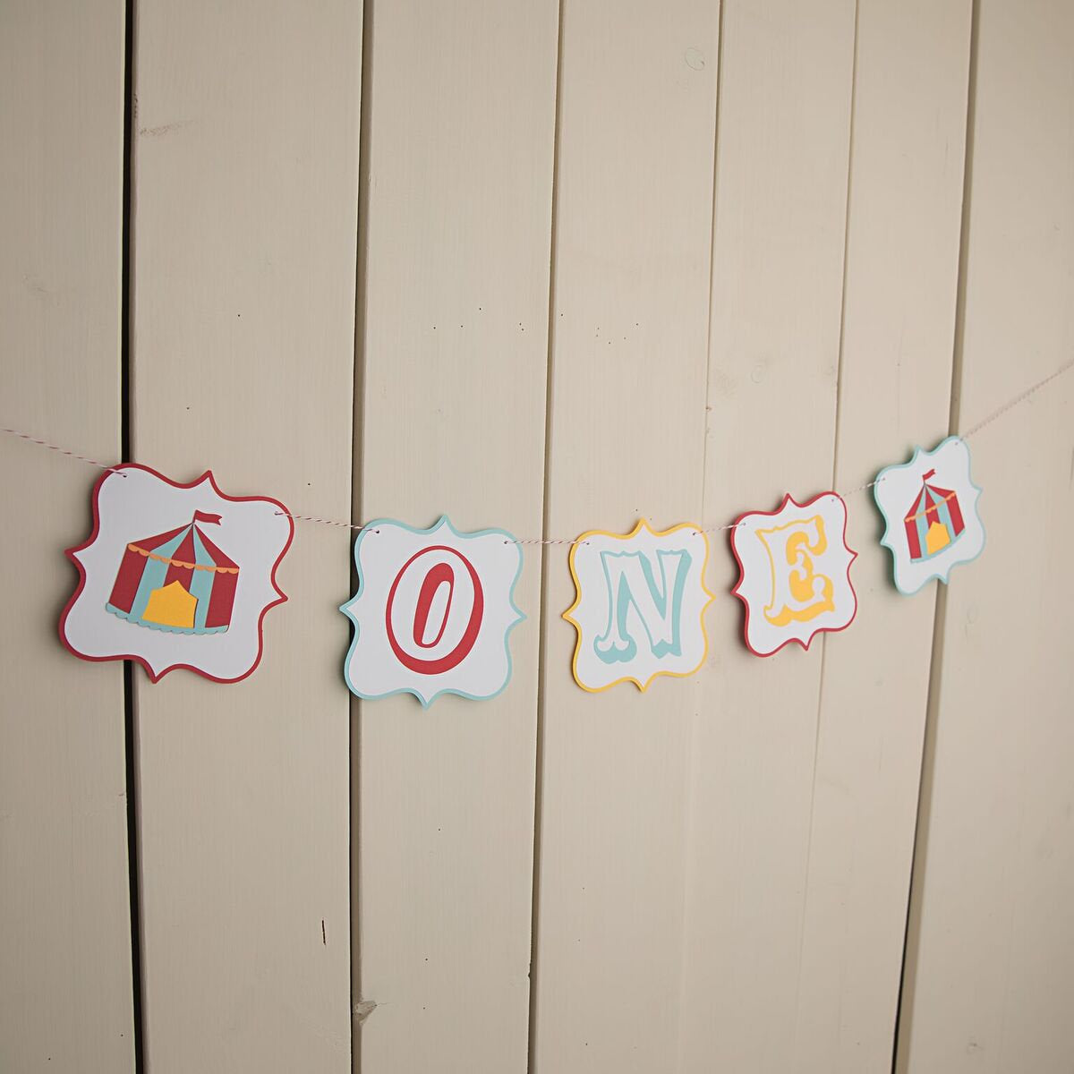 Circus One Banner - glitterpaperscissors