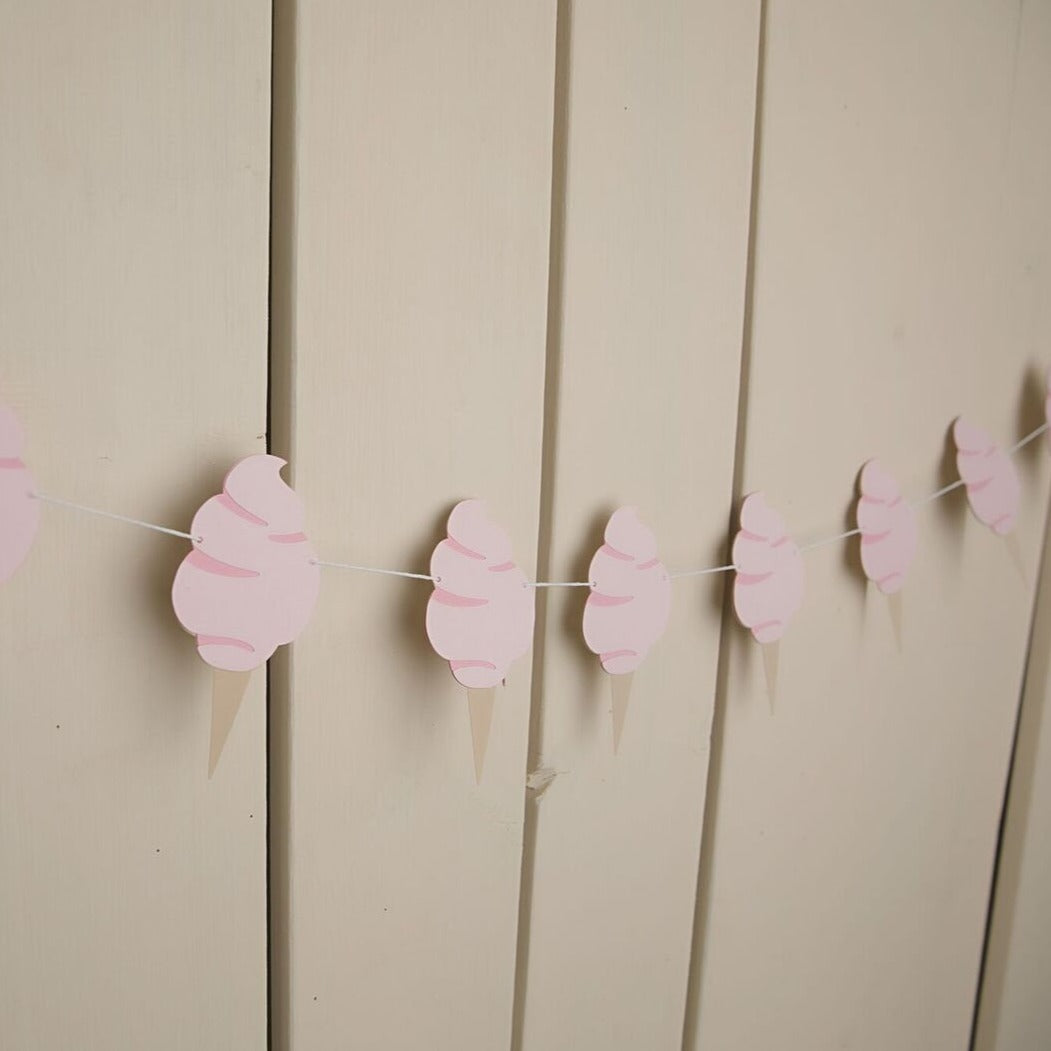 Cotton Candy Garland - glitterpaperscissors