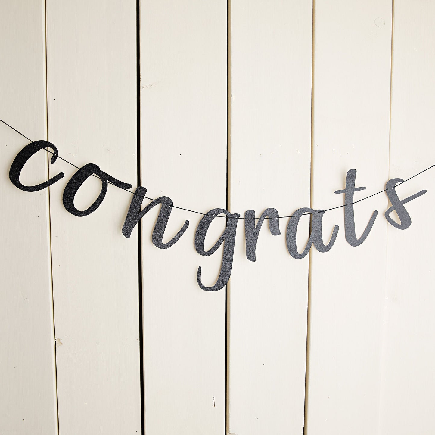 Congrats Grad Banner - glitterpaperscissors