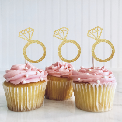 Ring Cupcake Toppers