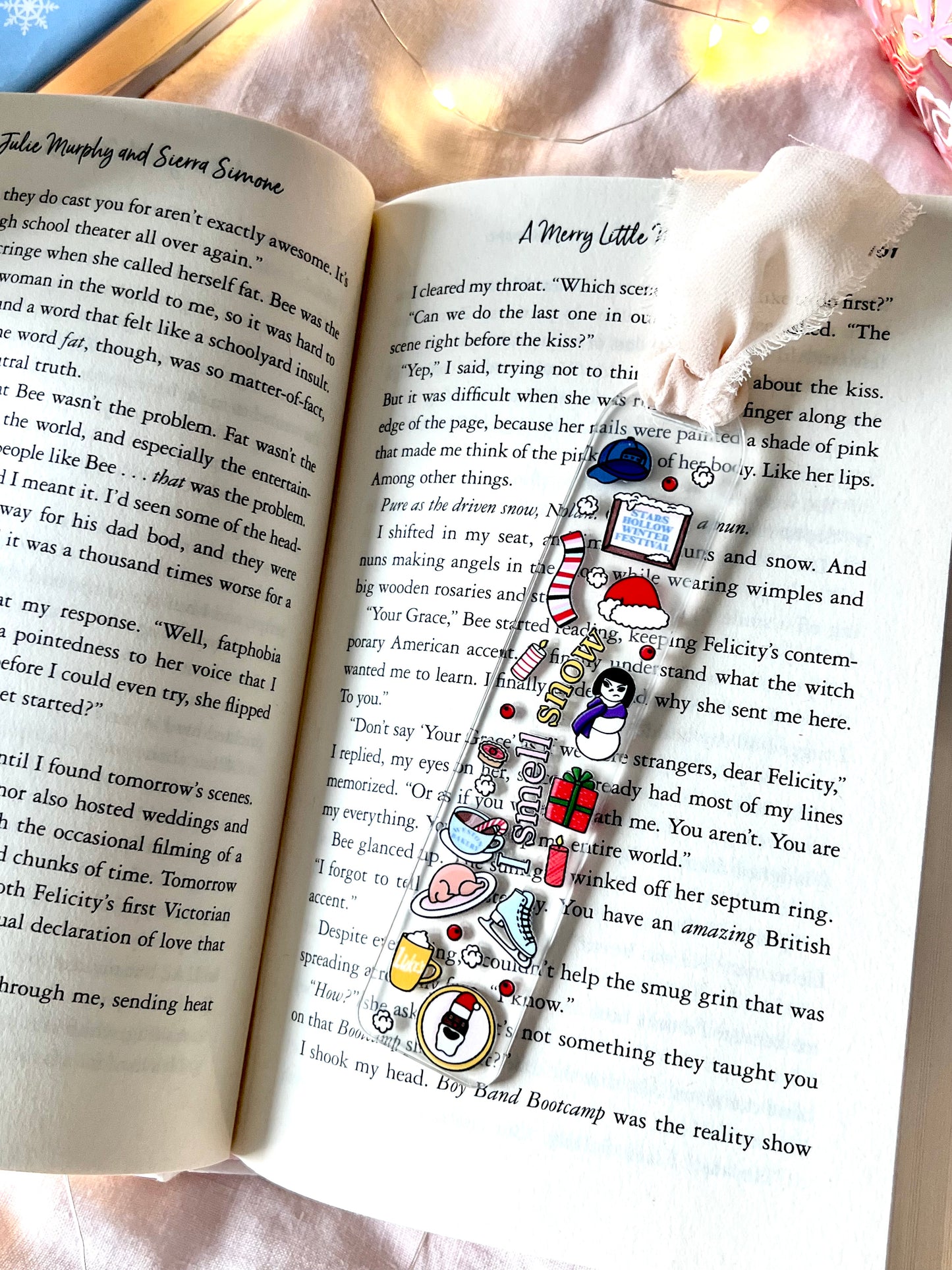 I smell Snow Gilmore Acrylic Bookmark