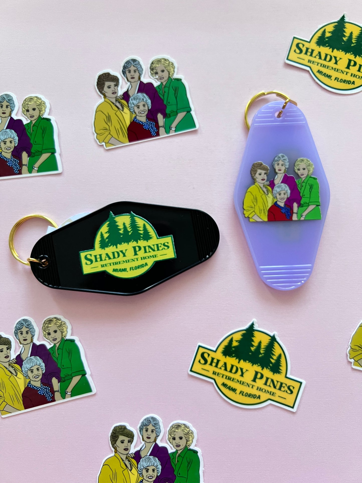 Shady Pines Keychain