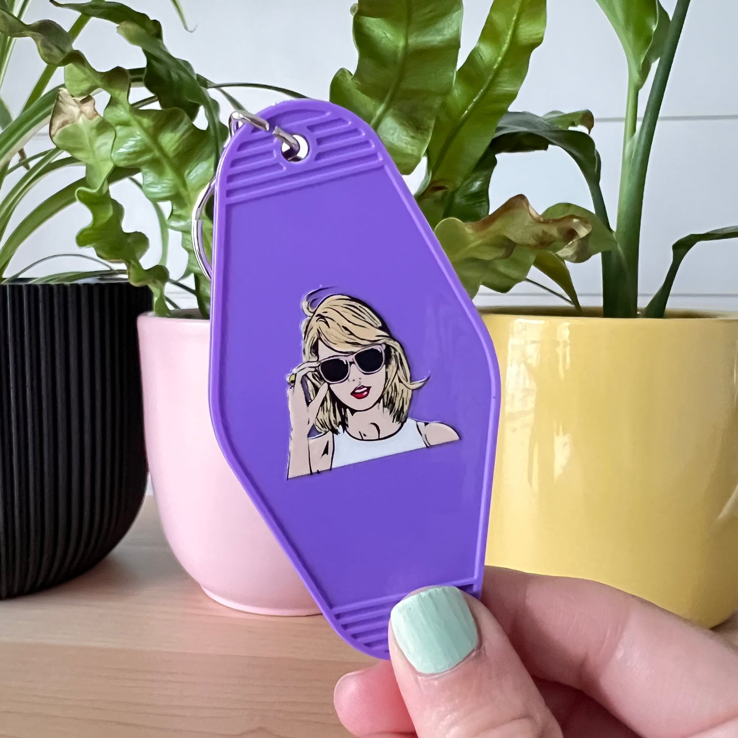 Taylor Swift Motel Keychain