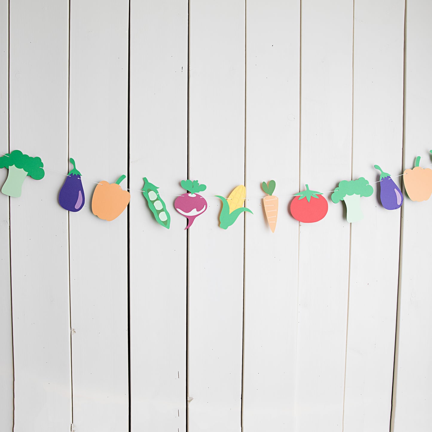 Farmers Market Vegetable Garland