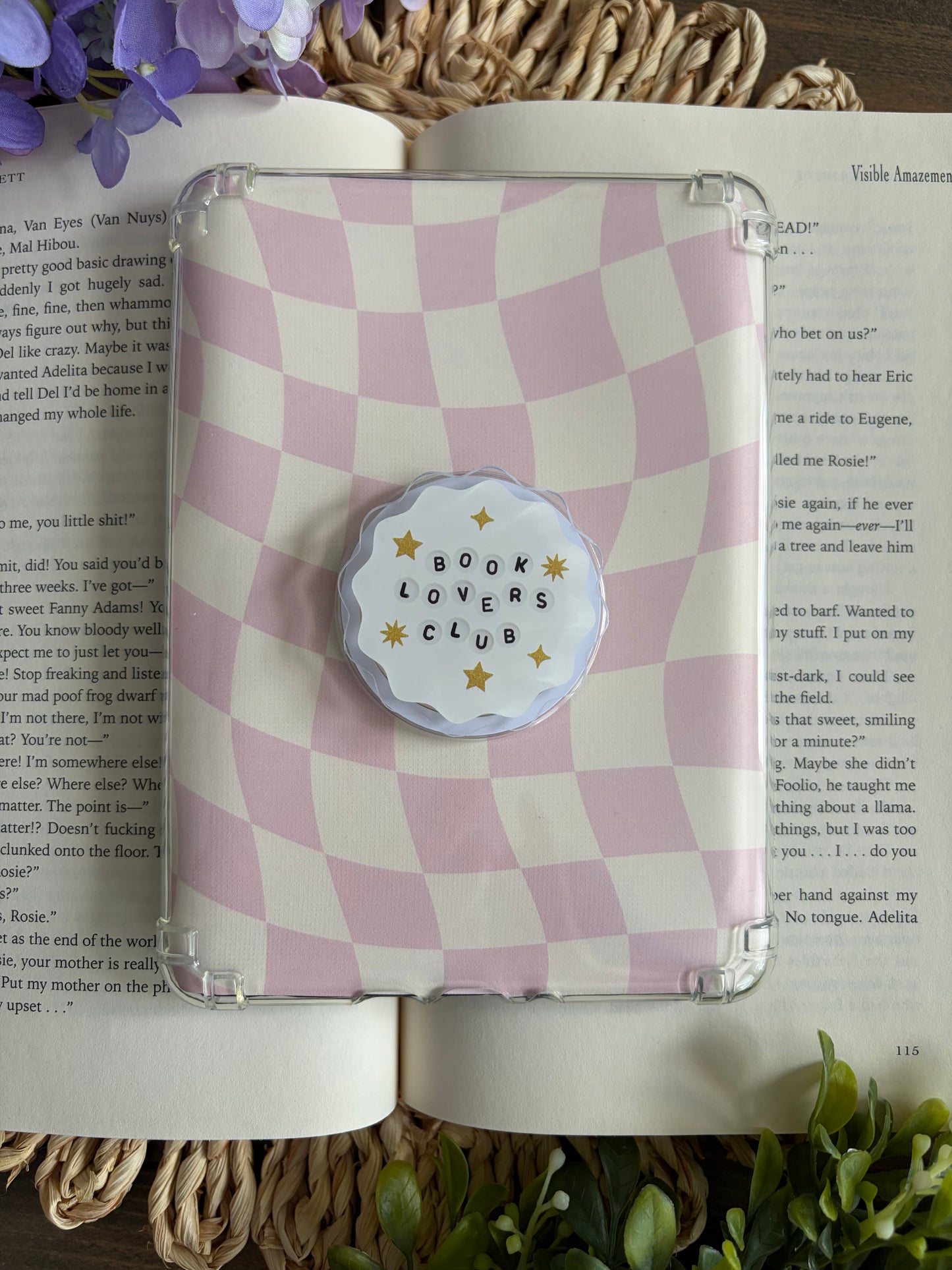 Book Lovers Club E-Reader/ Phone Grip