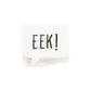 eek white and black paper napkins packaging