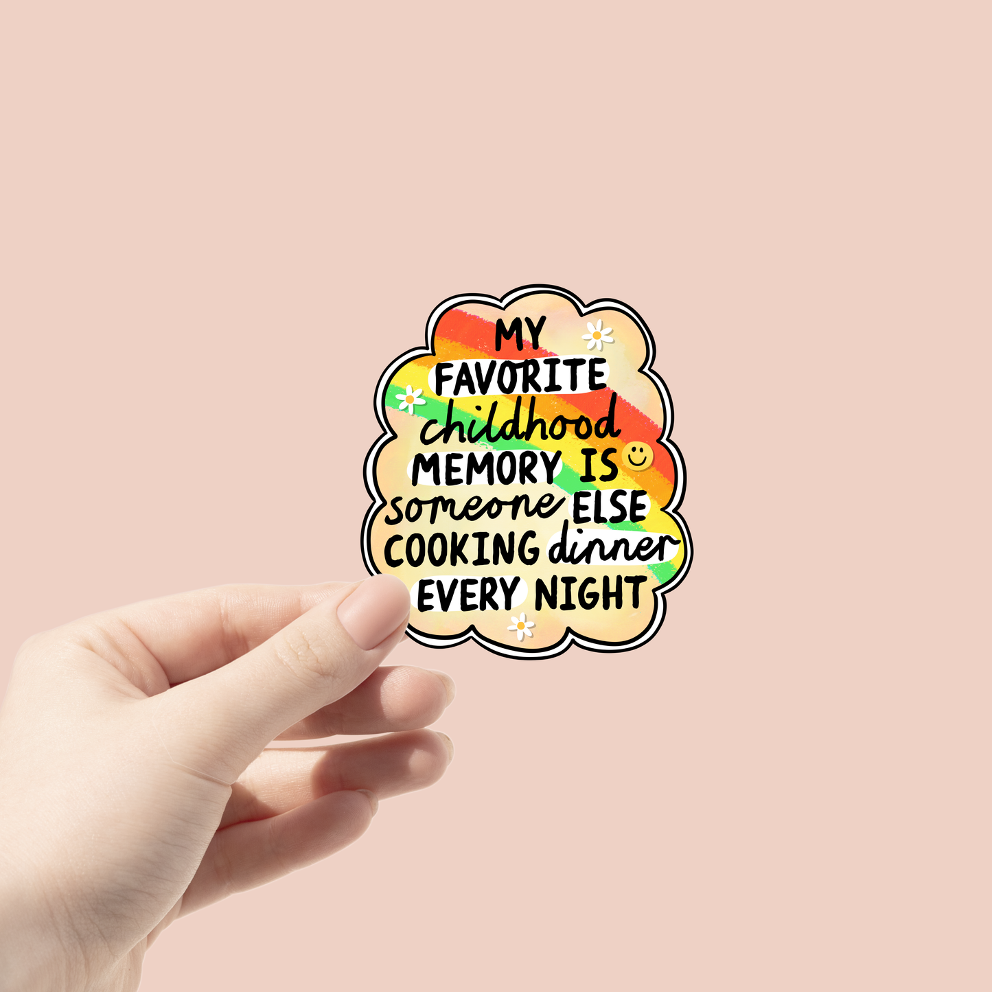 My favorite childhood memory sticker