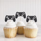 video game controller cupcake toppers