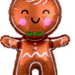 Gingerbread Man Super Shape Balloon