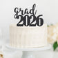 Grad 2026 Cake Topper
