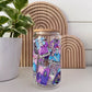 glass cup with Halloweens favorite serial killers
