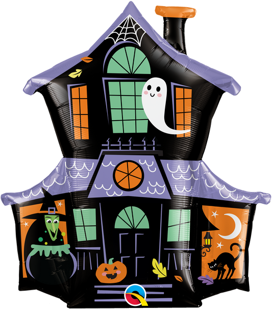 haunted house balloon for halloween party