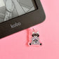 Always Freakin Busy Ready Trash E-Reader Charm