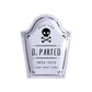 lavender d. parted tombstone paper plates