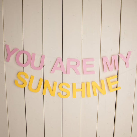 You Are My Sunshine Banner