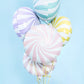 pastel swirl candy balloon - glitter paper scissors