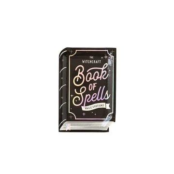 book of spells plates - glitter paper scissosr