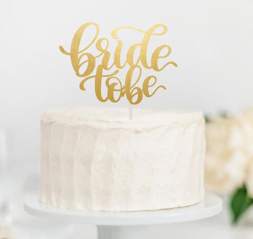 Bride to be Cake Topper 1