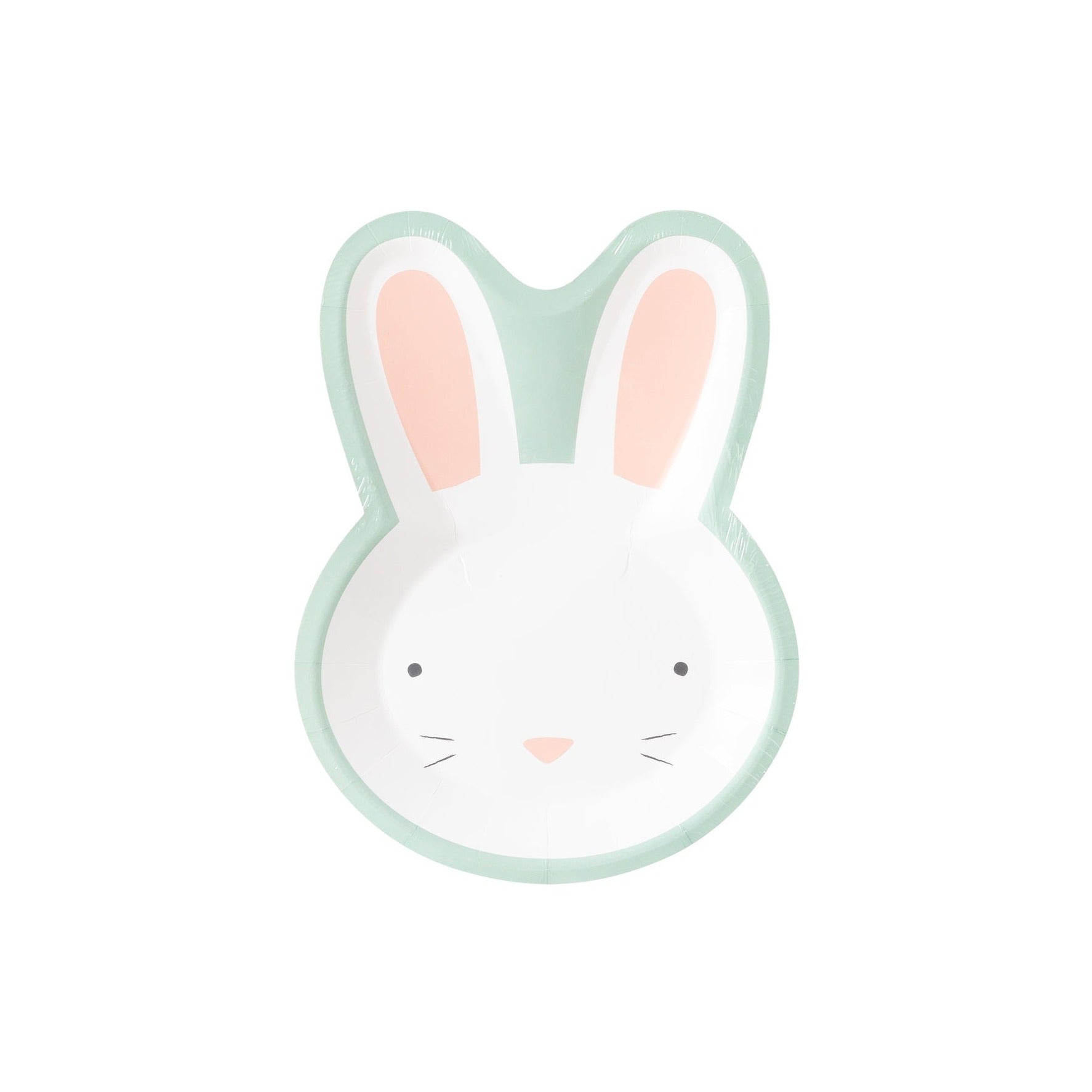bunny paper plates - my minds eye