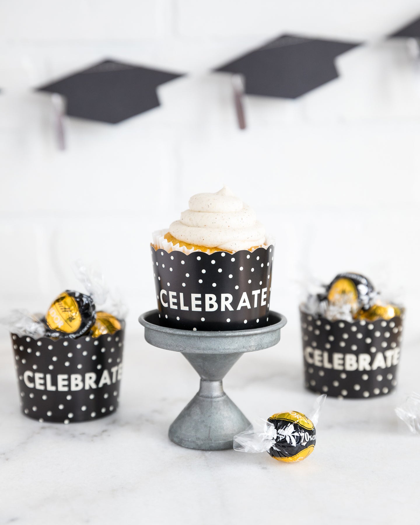 graduation food cups