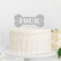 Four Bone Cake Topper - glitterpaperscissors