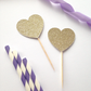 Heart Cupcake Toppers