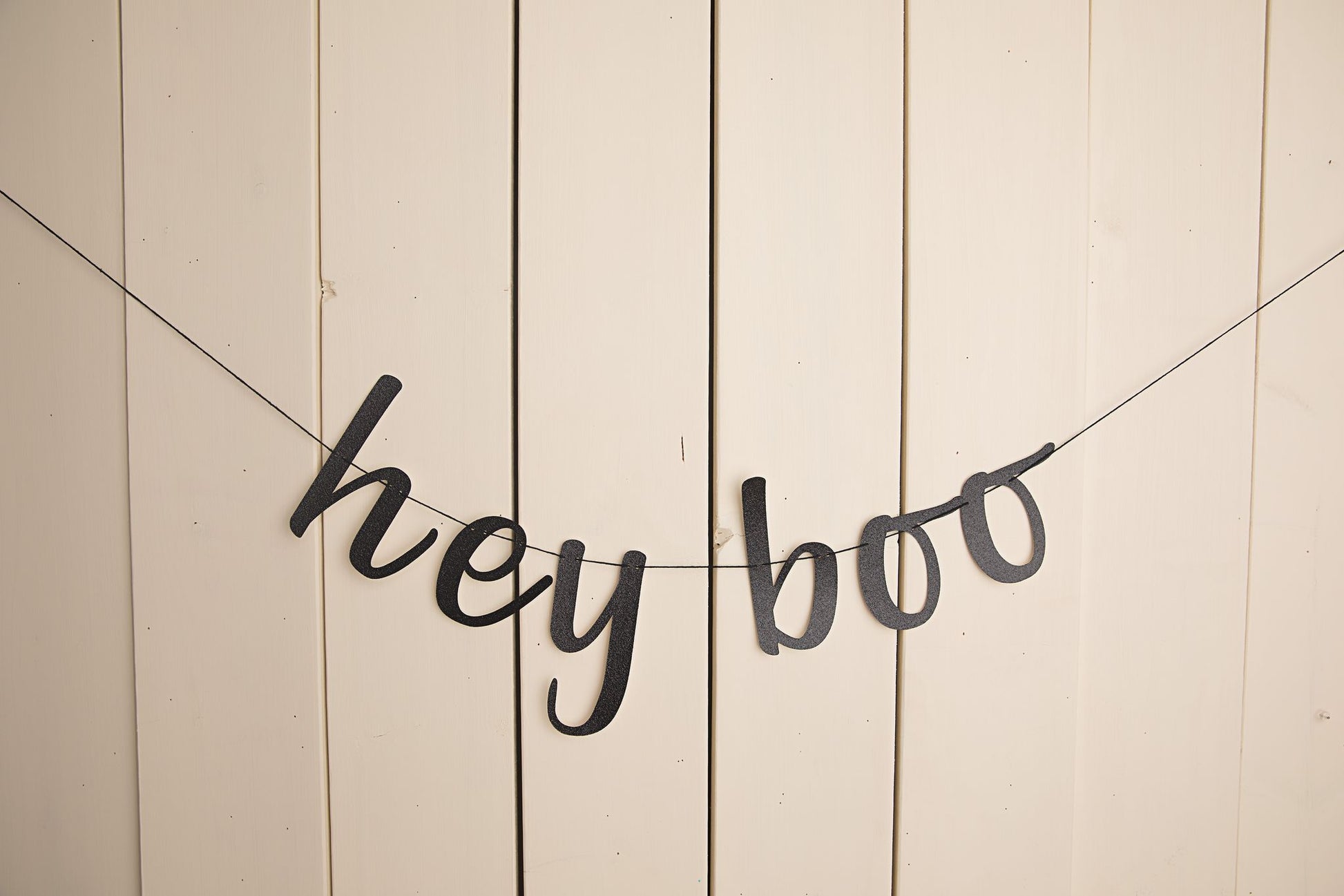 Hey Boo Banner - glitterpaperscissors