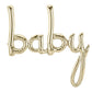Baby Balloon (gold) - glitterpaperscissors