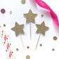 Star Cupcake Toppers - glitterpaperscissors