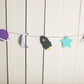 Space Garland - glitterpaperscissors