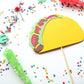 Taco Cake Topper - glitterpaperscissors