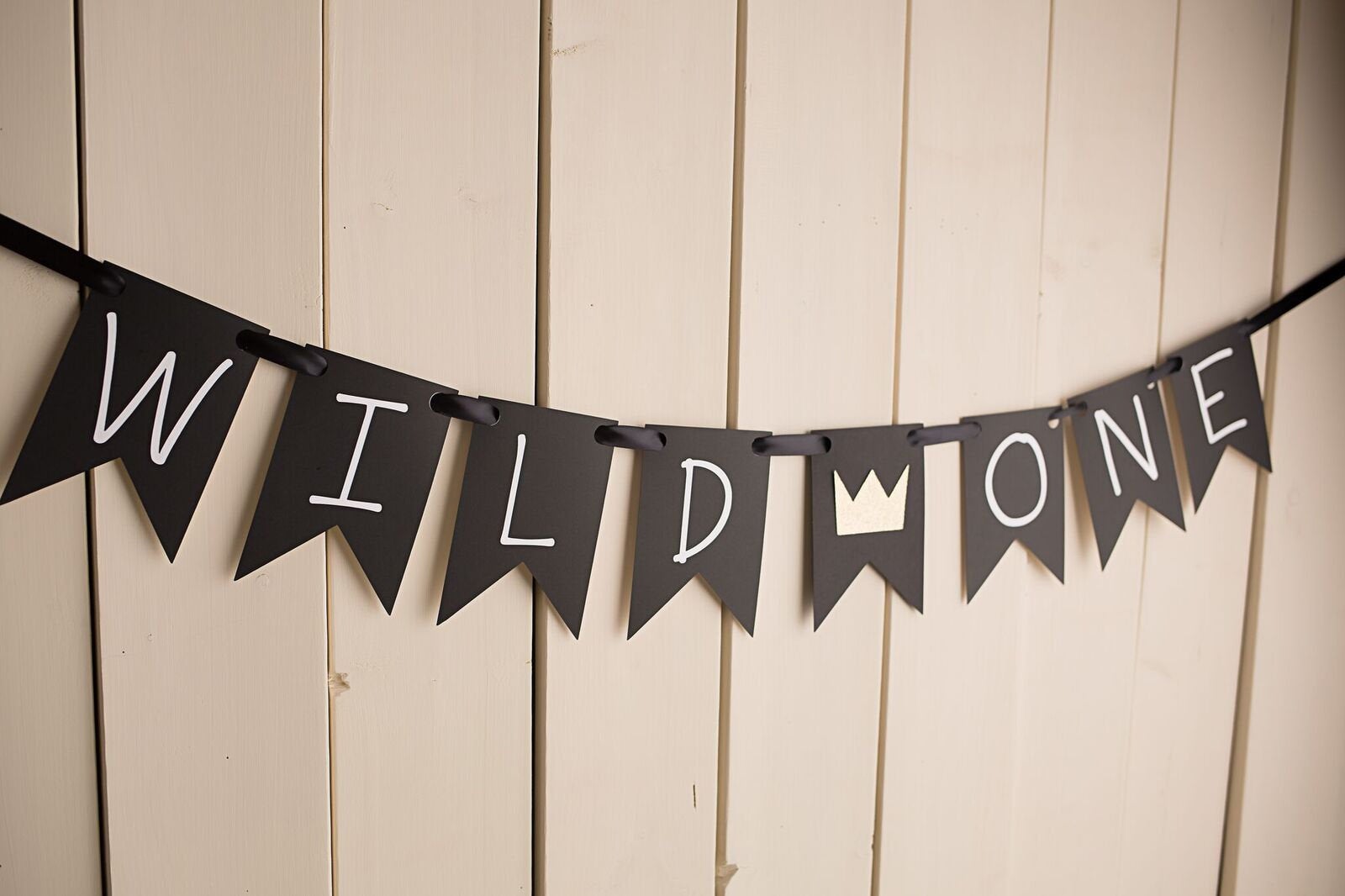 Wild One Banner - glitterpaperscissors