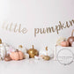 Little Pumpkin Banner - glitterpaperscissors