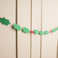 Holly Christmas Garland - glitterpaperscissors