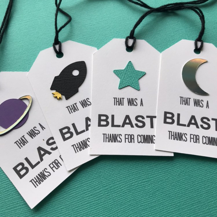Space Gift Tags - glitterpaperscissors