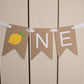 Lemon One Banner - glitterpaperscissors