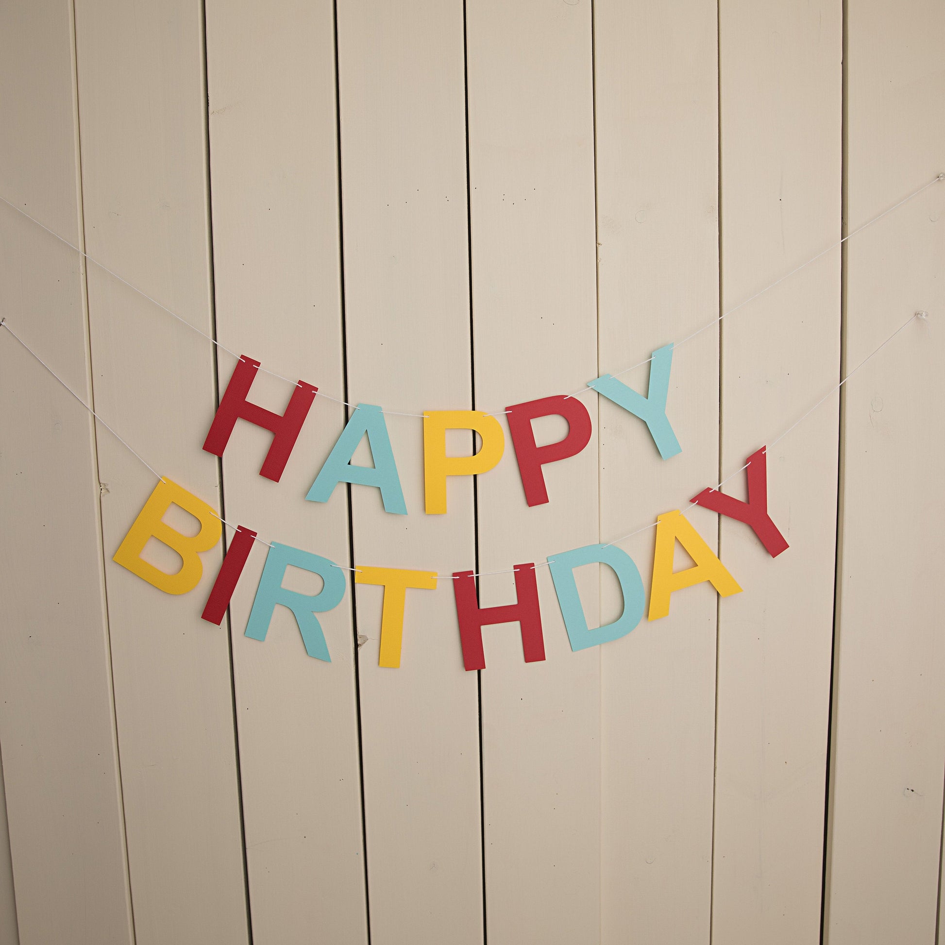 Happy Birthday Banner - glitterpaperscissors