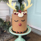 Antler Cake Topper - glitterpaperscissors