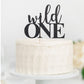 Wild One Cake Topper - glitterpaperscissors