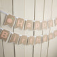 Peach Happy Birthday Banner - glitterpaperscissors