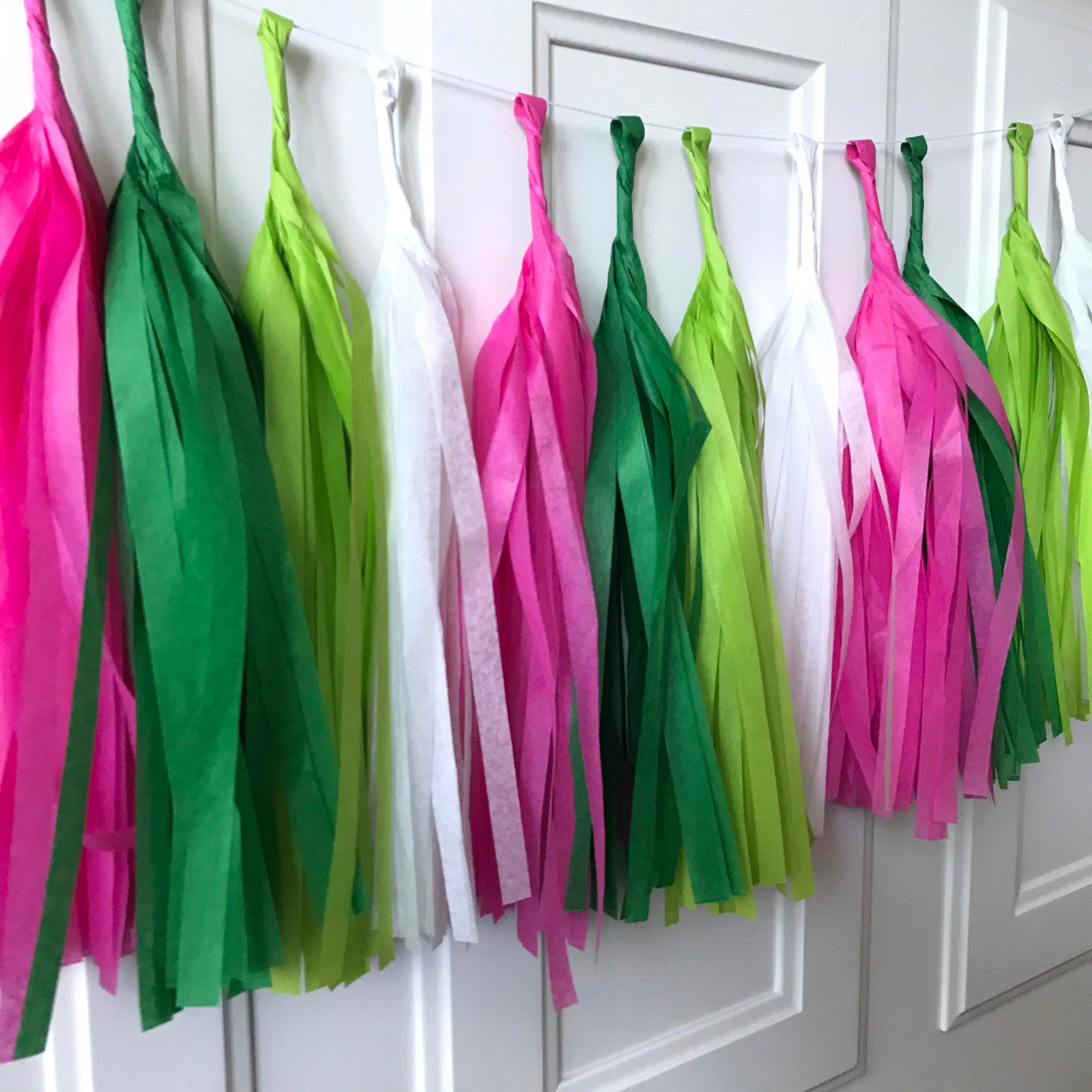 Watermelon Tassels - glitterpaperscissors