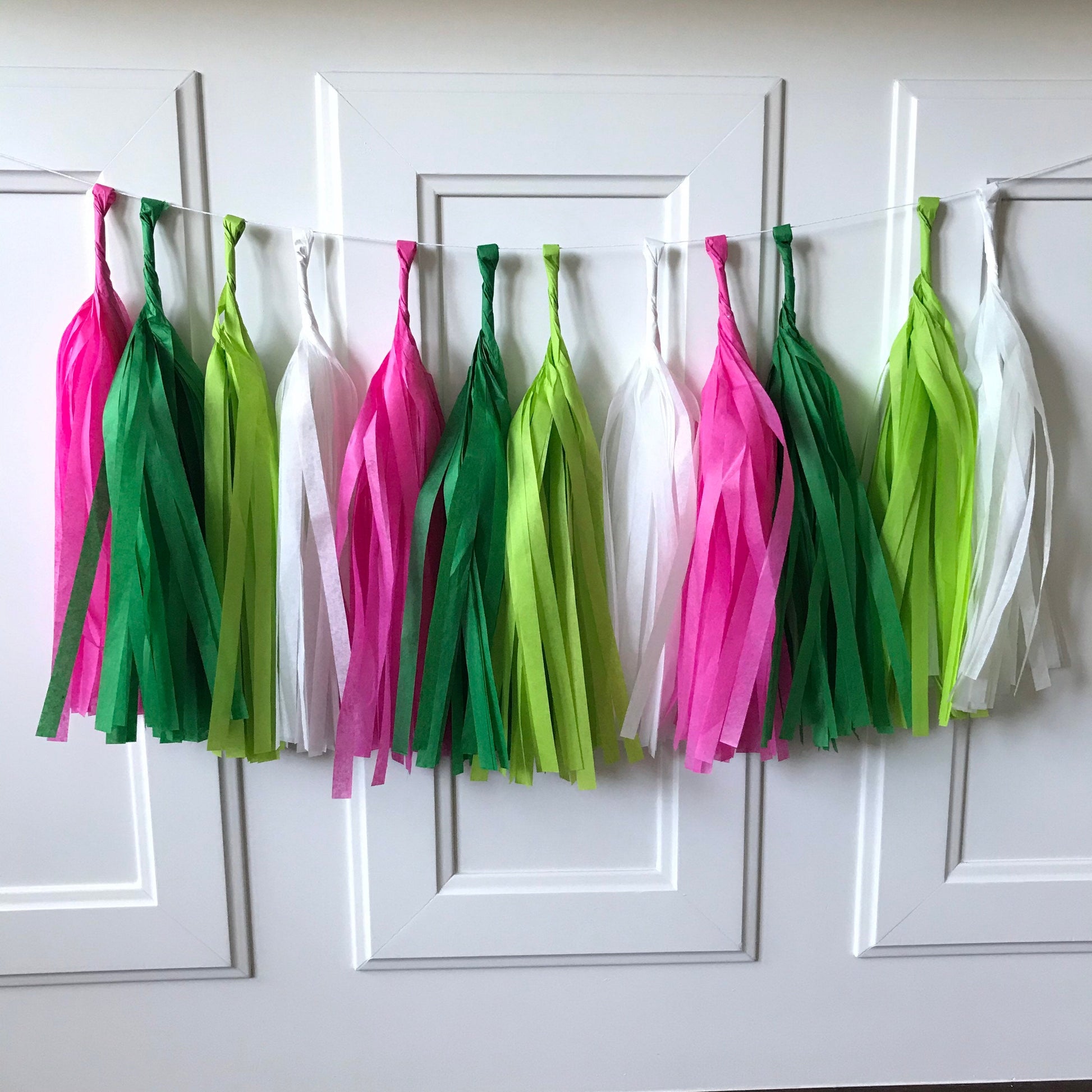 Watermelon Tassels - glitterpaperscissors