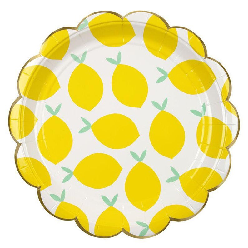 Lemon Dessert Plates