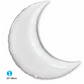 silver foil moon balloon