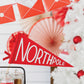 styled north pole pennant banner - my minds eye